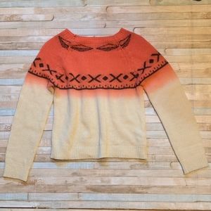 Vintage lambswool blend winter sweater made in Italy